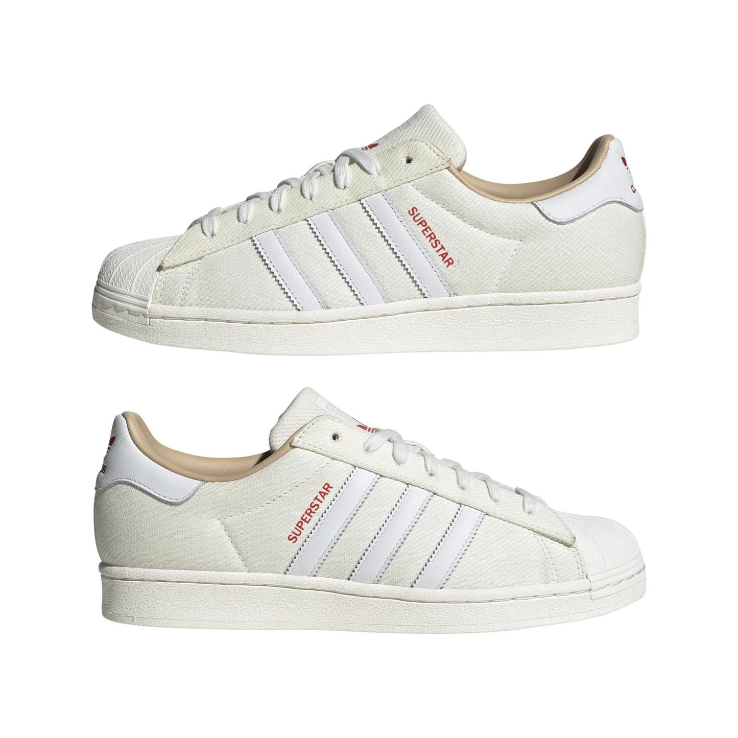 Adidas Mens SUPERSTAR Trainers / Off White / BNIB / RRP £85