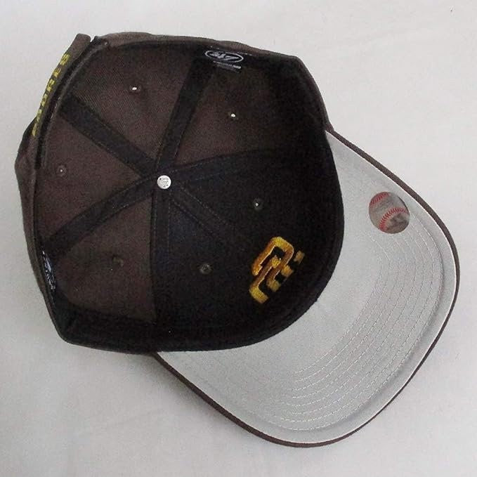 47 Brand Adult San Diego Padres Replica Cap / Brown / RRP £24