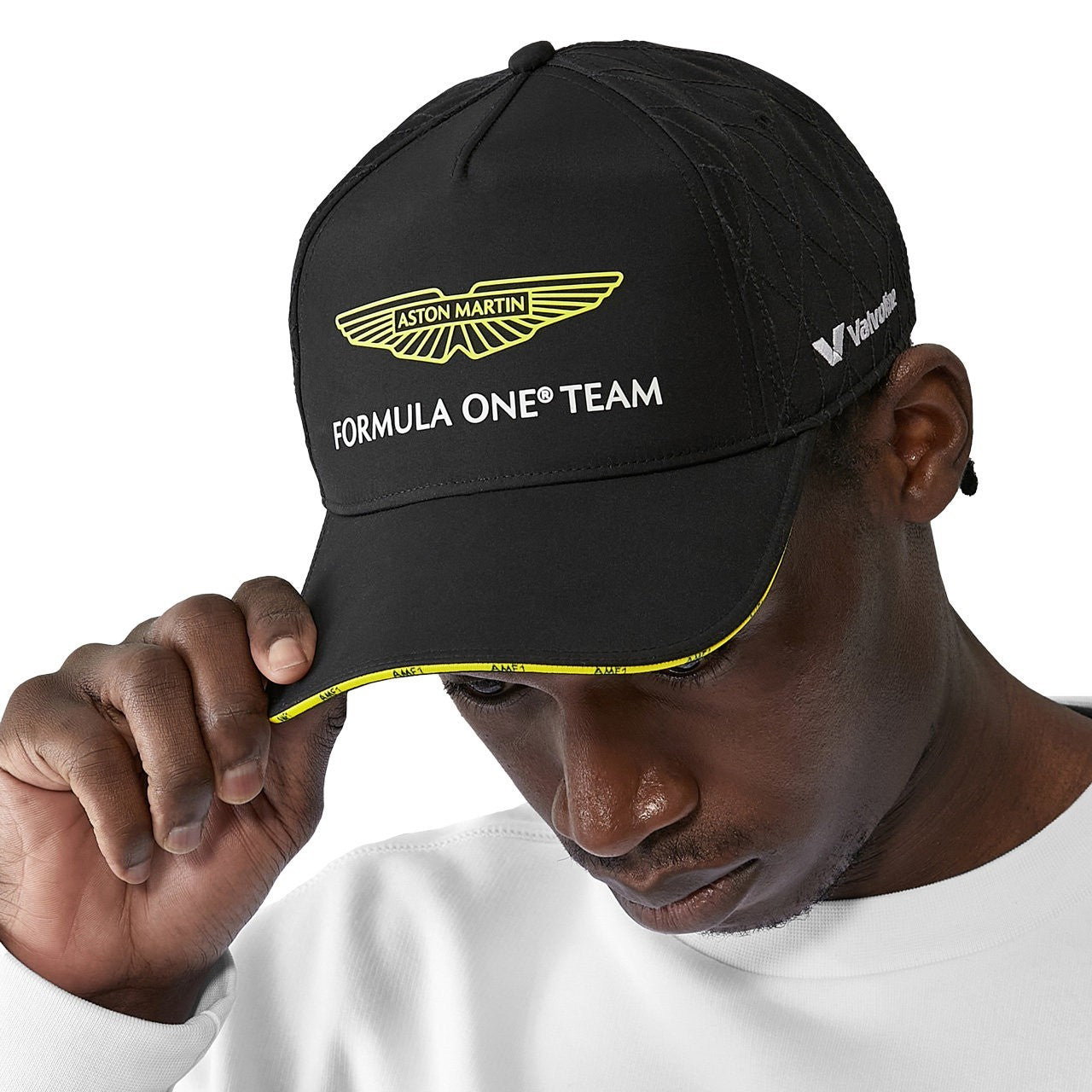 Aston Martin Adult Team Cap / Black White / RRP £42