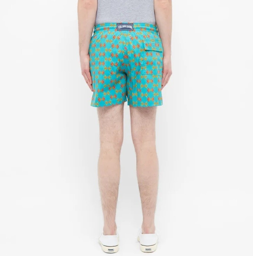 Vilebrequin Swim Shorts / Mens / Moorise / Teal Fish / RRP £220