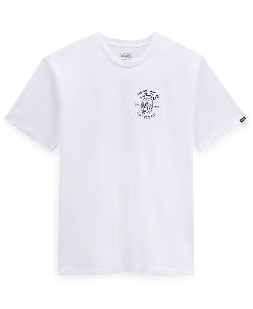 Vans Mens Shaken Skull T-Shirt / White / RRP £32