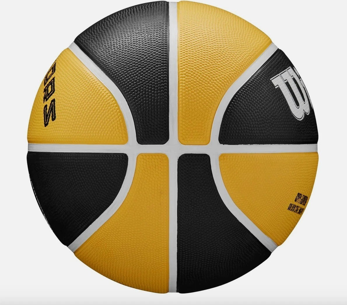 Wilson Golden State Warriors Team City Basketball / Black Yellow / RRP £45