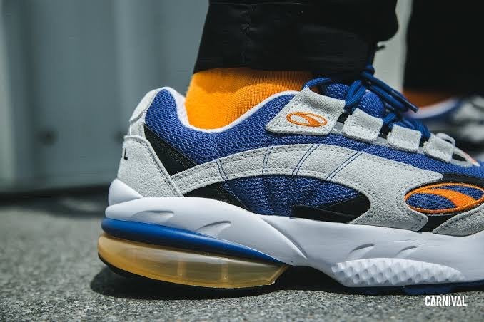 Puma Mens Cell Venom Trainers / Blue White / RRP £95