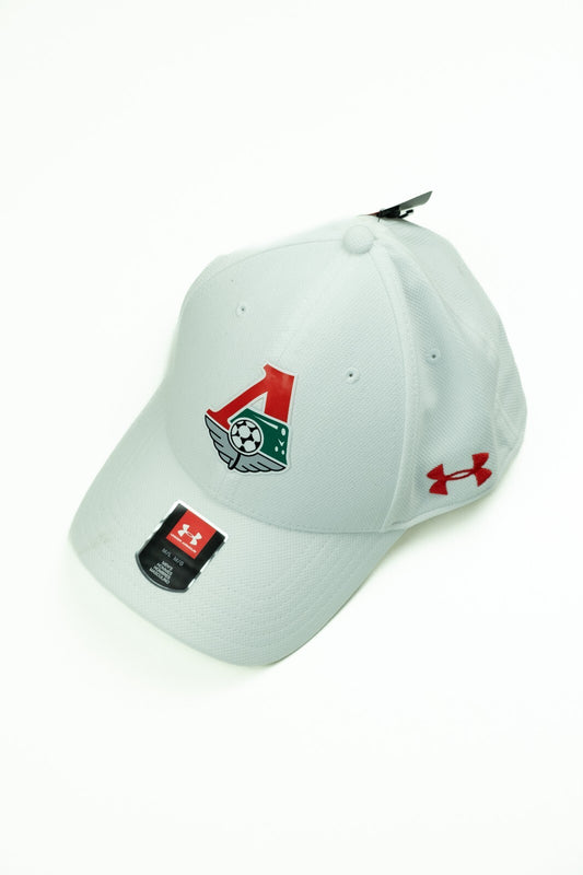 Under Armour 19-20 Lokomotiv Moscow Blitzing 3.0 Cap / White / Mens / RRP £20.99