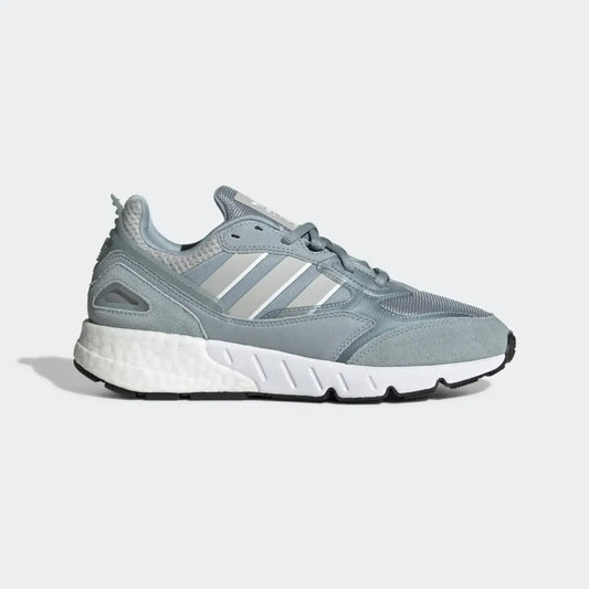 Adidas Women's ZK 1K Boost Trainers / Metal Grey Blue / RRP £90