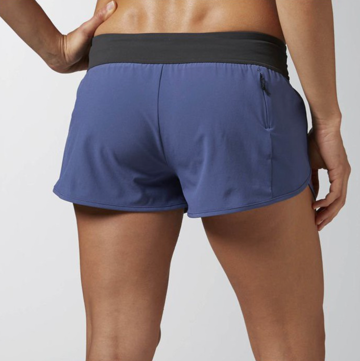 Reebok Womens CrossFit Knit Shorts / BNWT / Blue/ RRP £38