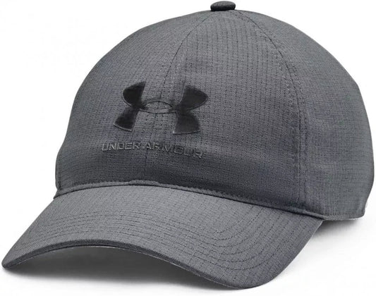 Under Armour Adult ArmourVent Adjustable Cap / Grey Black / RRP £25