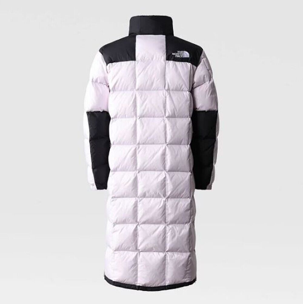 The North Face Womens Pink Lhotse Duster Long Puffer Coat / RRP £425