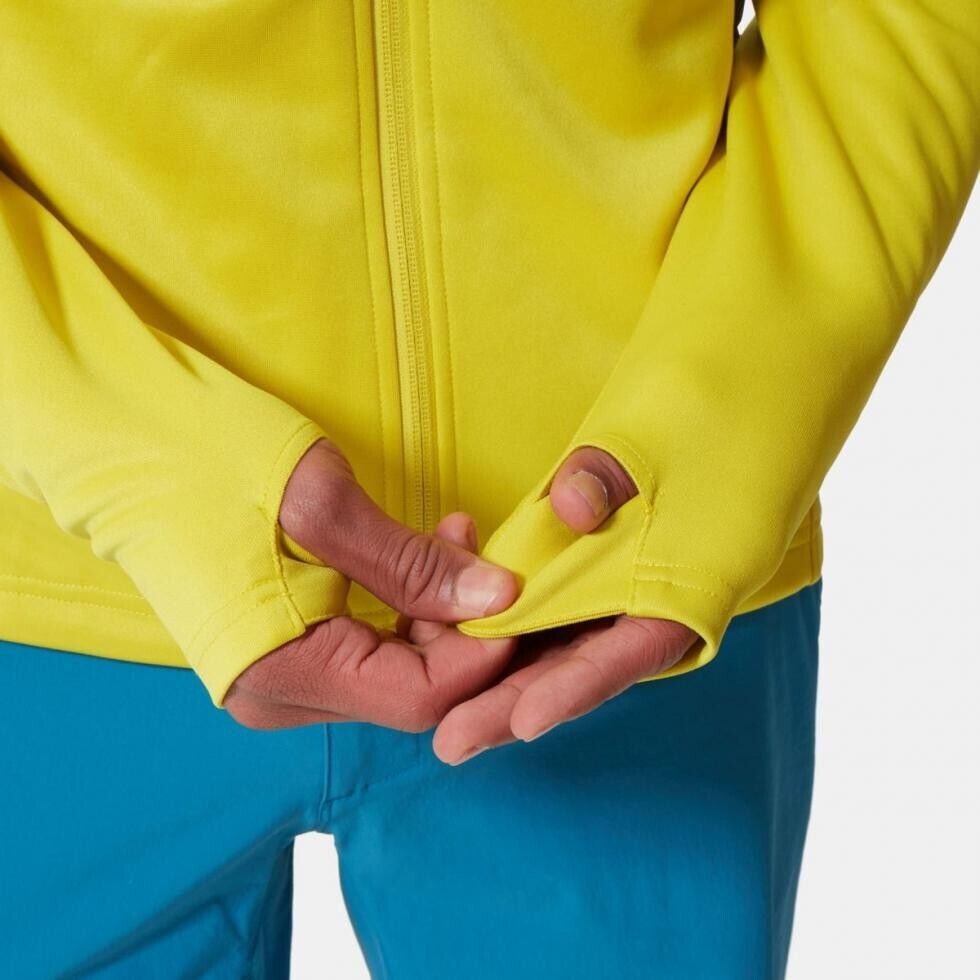 The North Face Men's Athletic Outdoor Full Zip Hoodie M / Yellow Grey / RRP £100