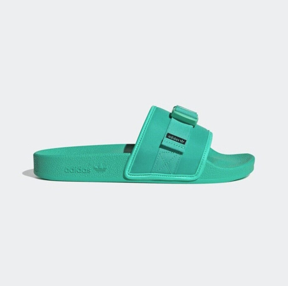 Adidas Womens Pouchylette Slides / Green / RRP £68