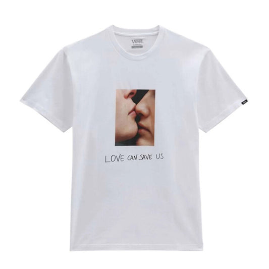 Vans Mens T-Shirt / Love Can Save Us / Pride White / RRP £35