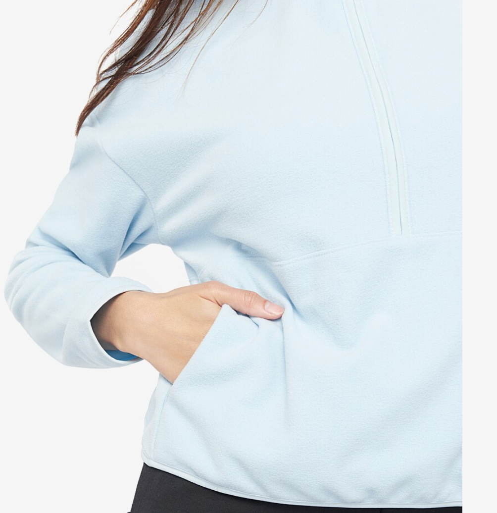 The North Face Women's TKA Glacier Cropped Fleece / BNWT / Beta Blue / RRP £65