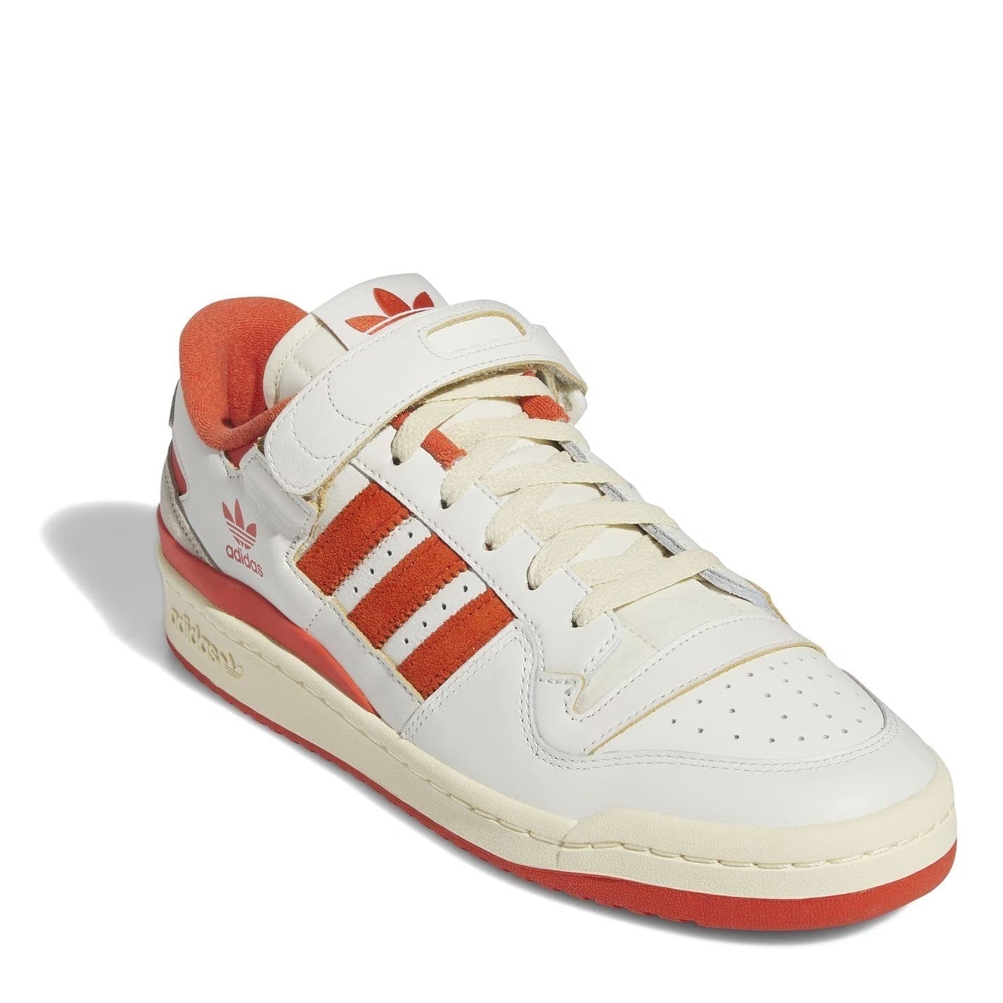 Adidas Mens FORUM LOW Trainers / Ivory Ornage / BNIB / RRP £100