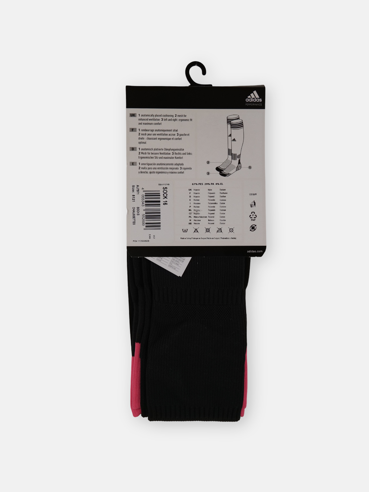 Adidas Mens 2015-17 Scotland Away Socks Football / Black / RRP £12.99