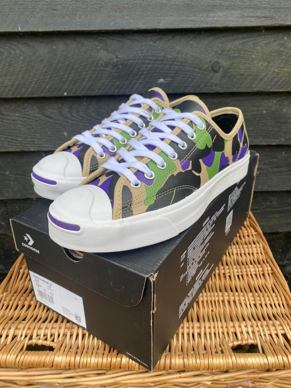 Converse Unisex Jack Purcell Archive Leather Low Trainers / BNIB / RRP £65