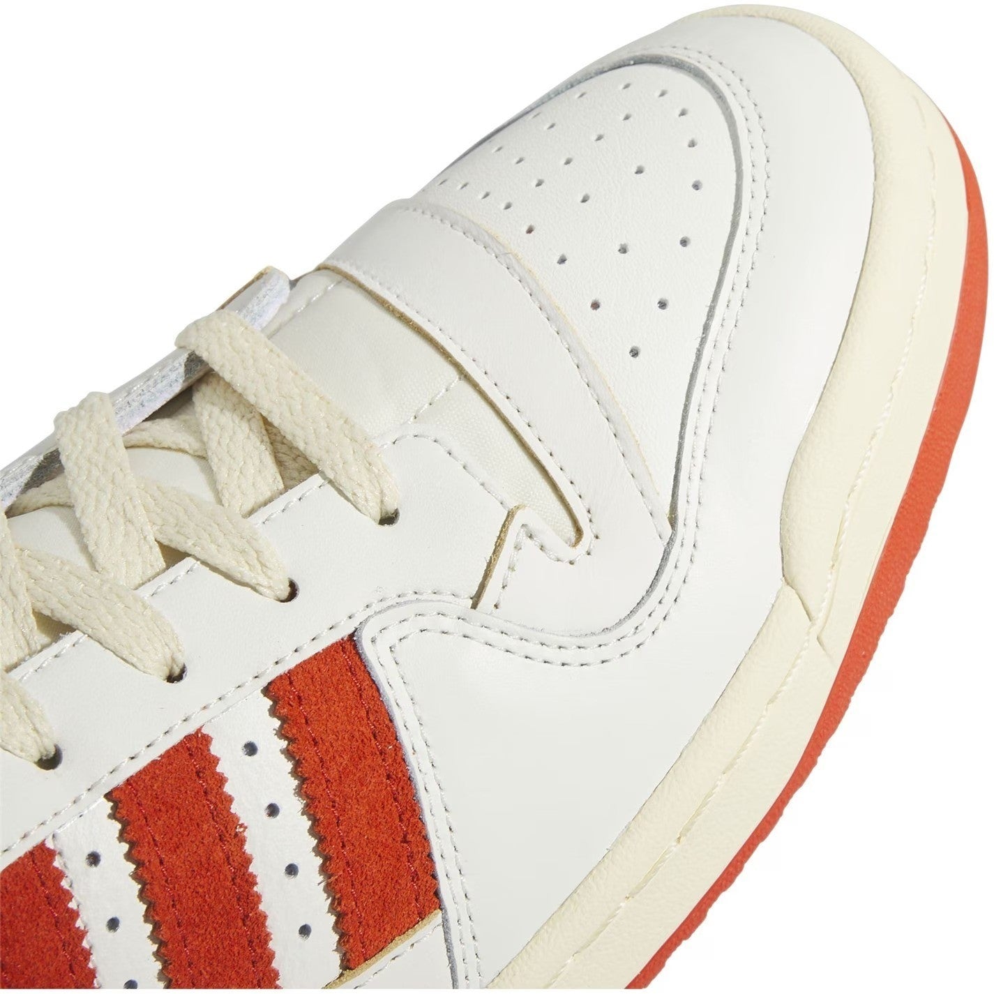 Adidas Mens FORUM LOW Trainers / Ivory Ornage / BNIB / RRP £100