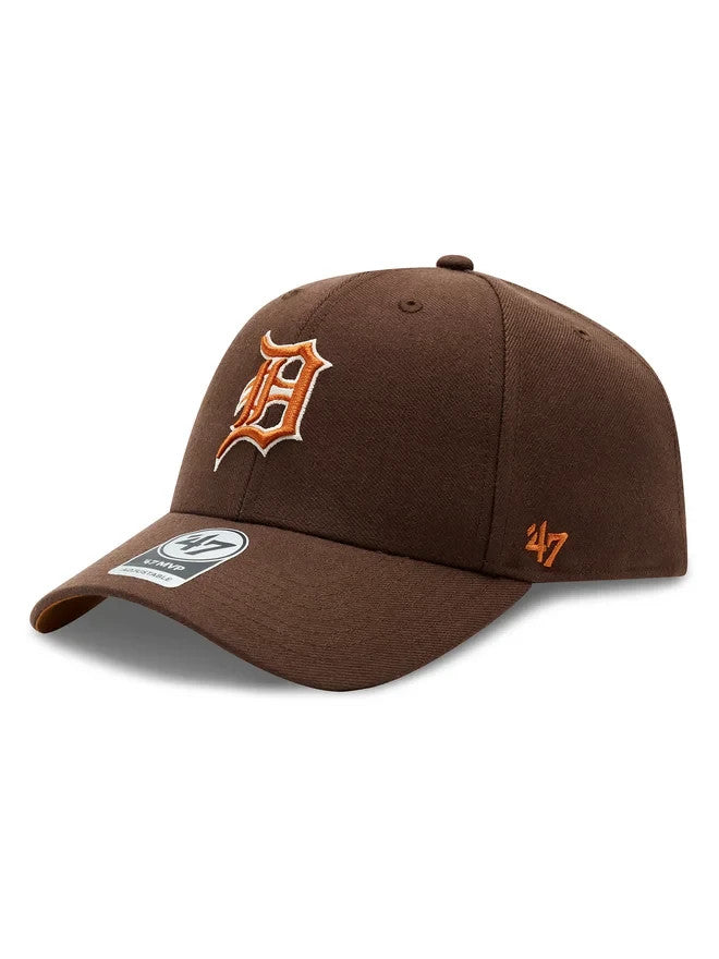 Sure Shot Snapback 47 Mvp Unisex Cap / Detroit Tigers / Brown / BNWT / RRP £28