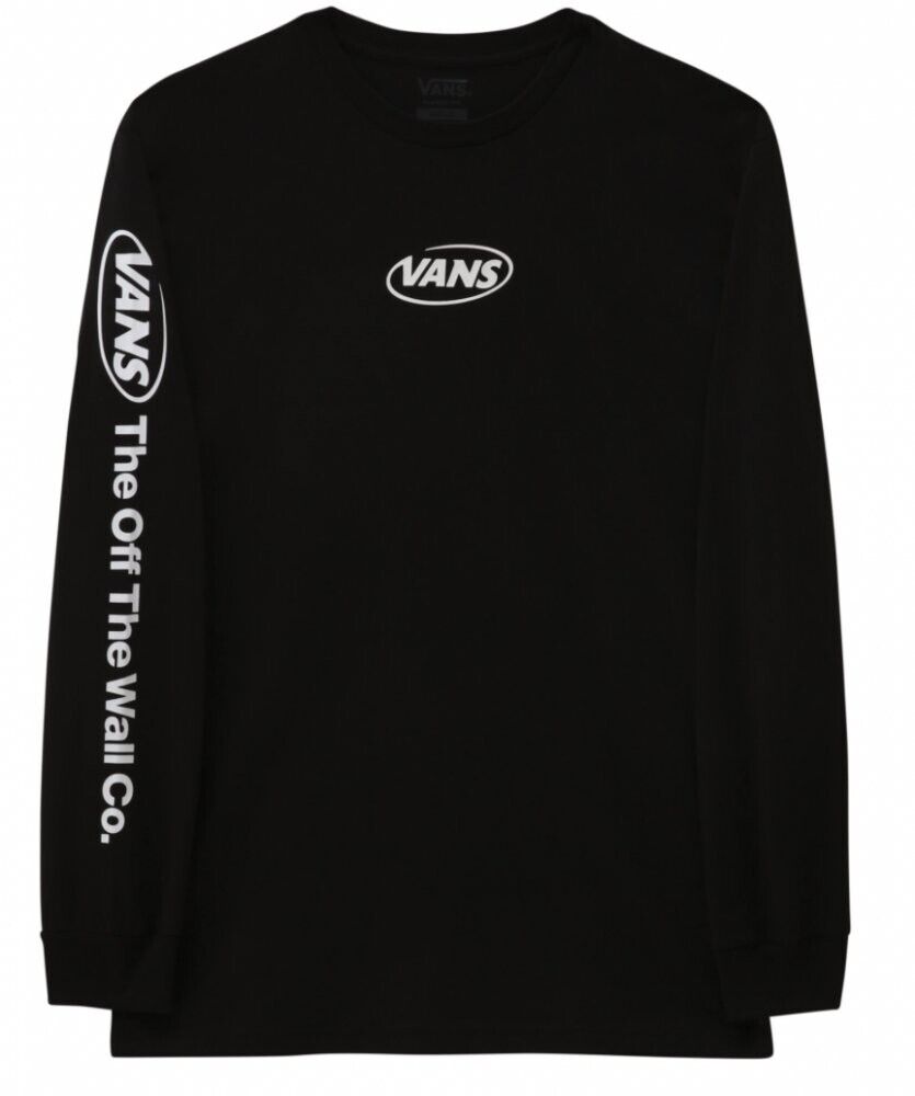 Vans Mens Hi Def Commerical Long Sleeve Tee / Black / RRP £42