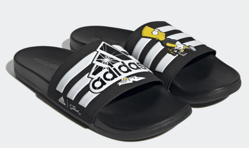 Adidas Adilette Comfort Simpsons Slides / BNIB / Black / Sizes Available