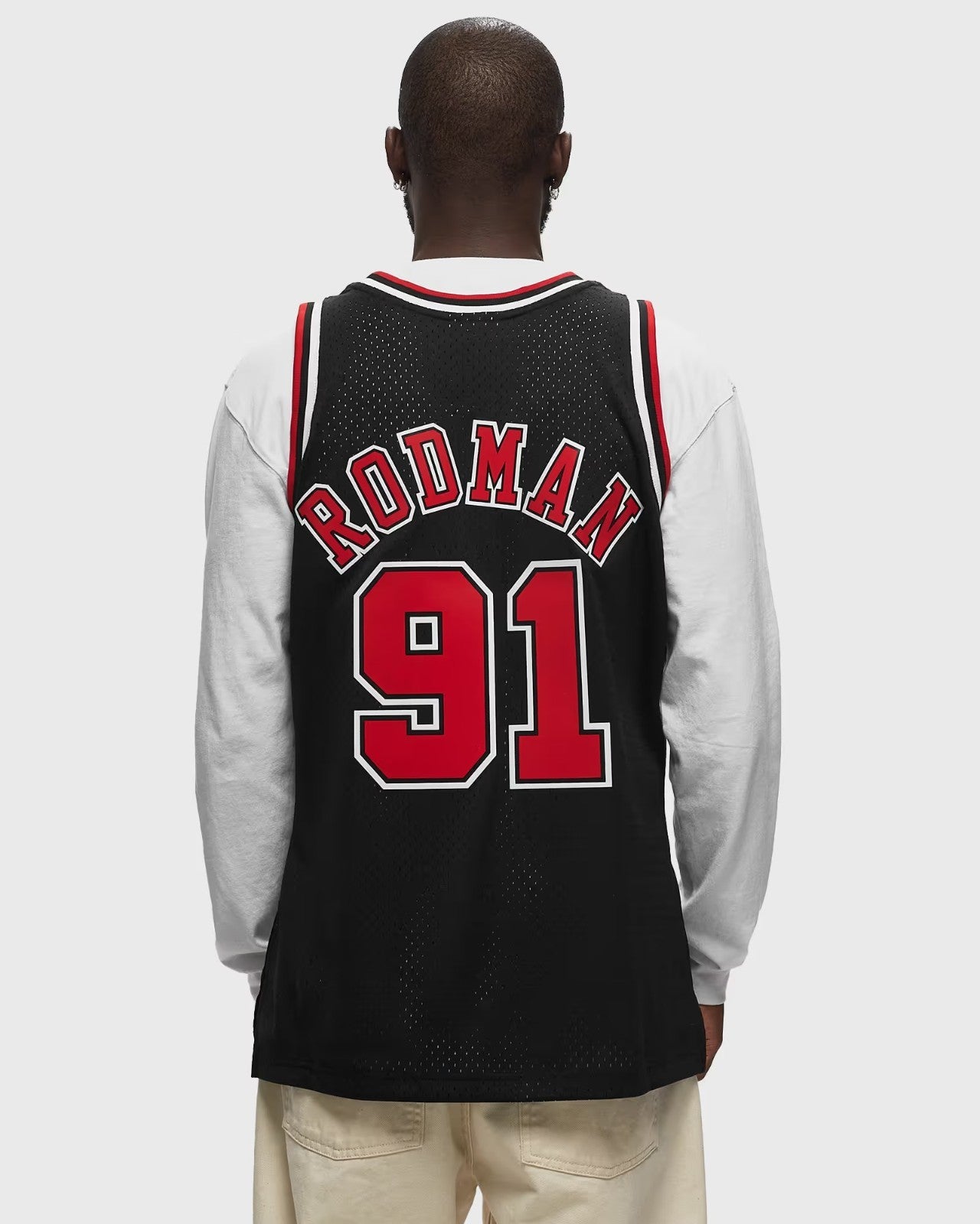 Mitchell & Ness 97-98 Chicago Bulls Basketball Jersey / Rodman / RRP £100