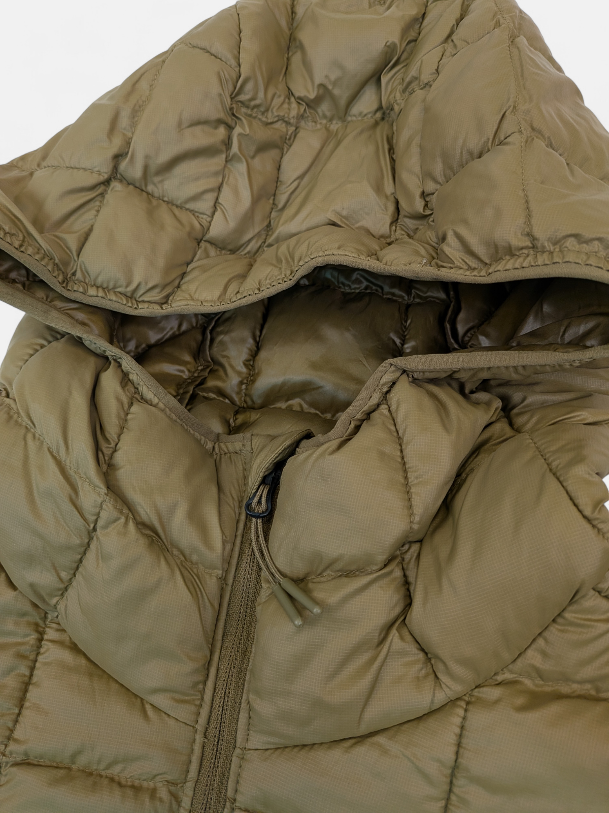 The North Face Mens Thermoball Eco Hooded Jacket / Military Olive / RRP £235