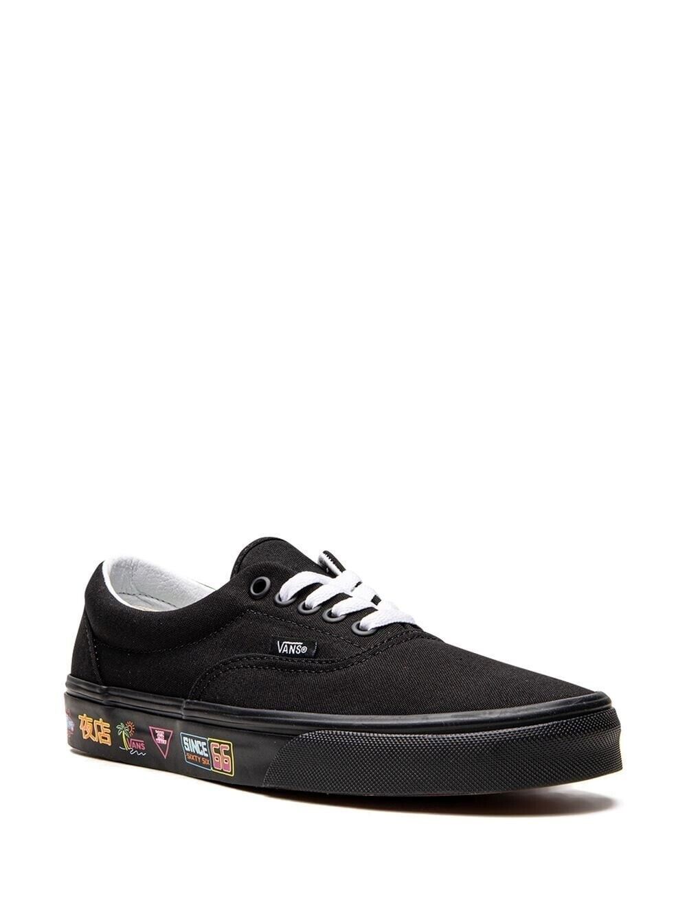 Vans Era Trainers / Vans Market Black Neon / RRP £57
