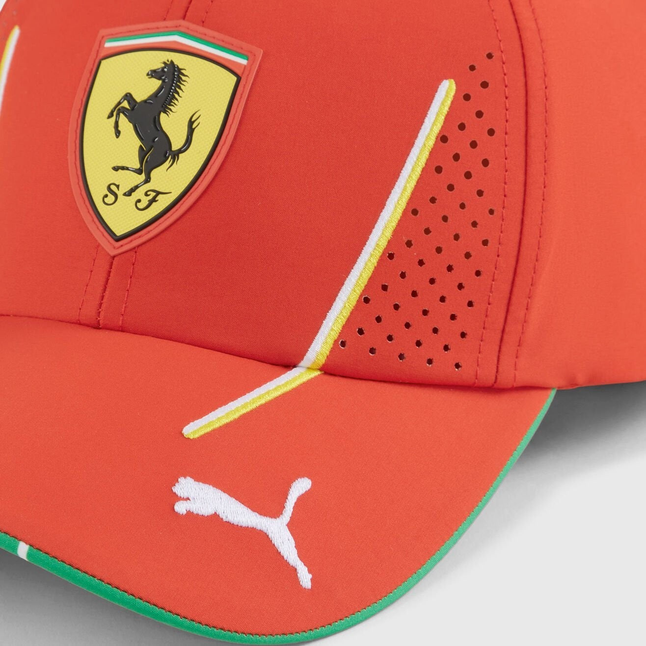 Puma Scuderia Ferrari F1 2024 Team Adjustable Cap / Red White Green / RRP £32