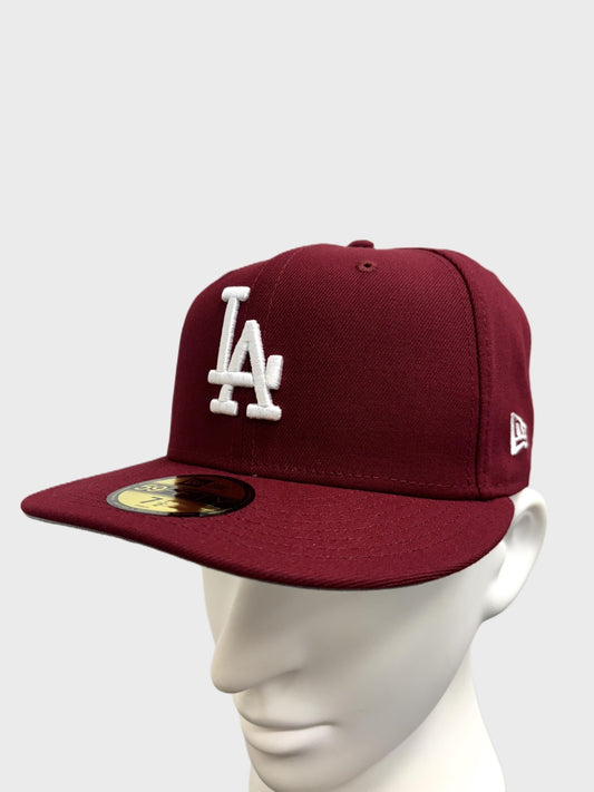 New Era LA Dodgers 5950 Fitted Cap / Cardinal Red / RRP £34