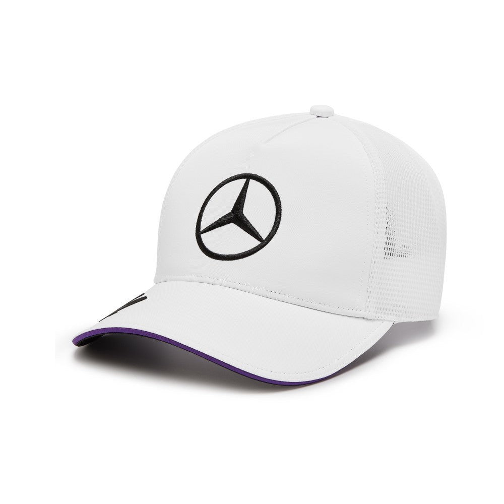 Mercedes AMG Petronas F1 2024 Lewis Hamilton Cap / White Black / RRP £42