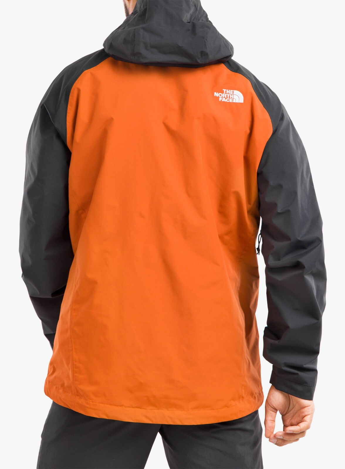 The North Face Mens Stratos Jacket / BNWT / Burnt Ochre Asphalt Grey / RRP £145