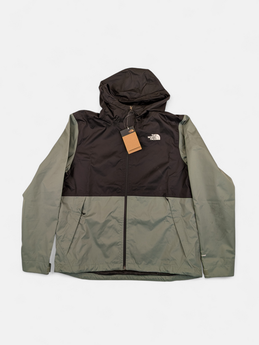 The North Face Mens Millerton Jacket / Black - Laurel Wreath Green / RRP £125