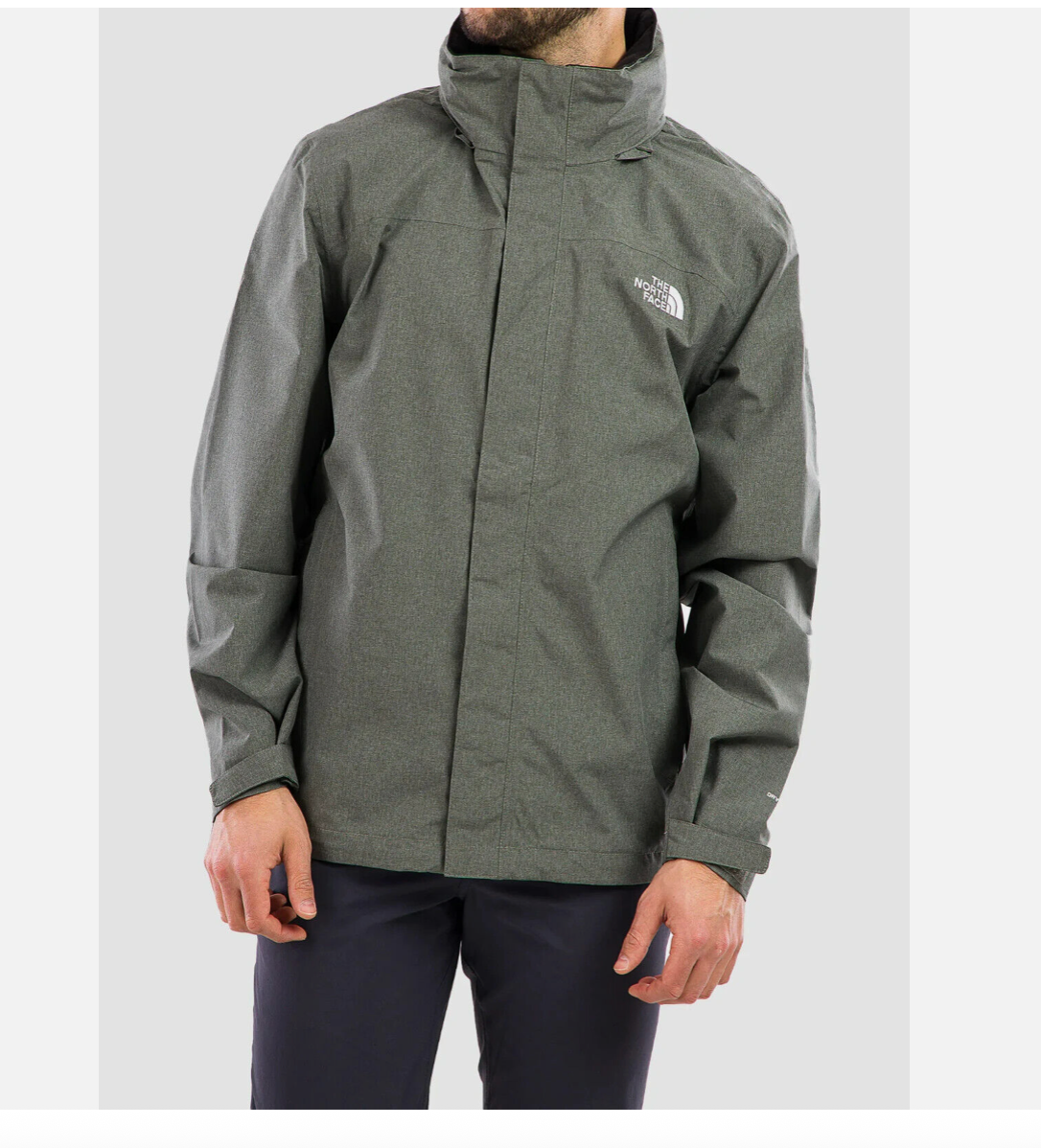 The North Face Mens Sangro Jacket / Agave Green Dark Heather / RRP £120