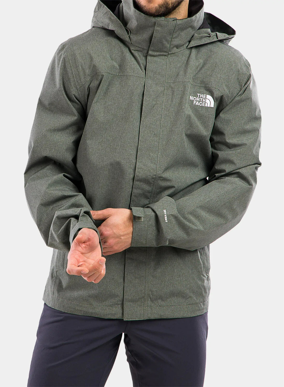 The North Face Men's Sangro Jacket / Agave Green Dark Heather / BNWT / RRP£120