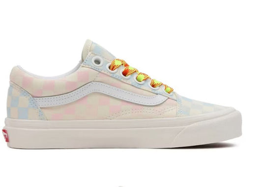 Vans Womens Anaheim Factory Old Skool 36 DX 'Blue Pink' / RRP £80