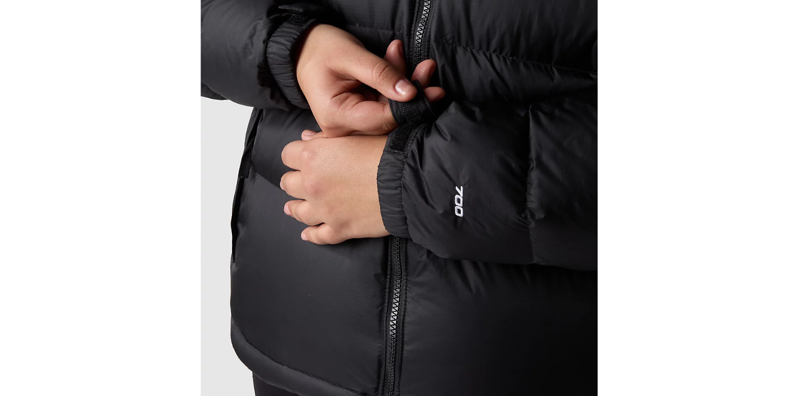 The North Face Women'S Plus Size Nuptse Jacket / Black / RRP £300
