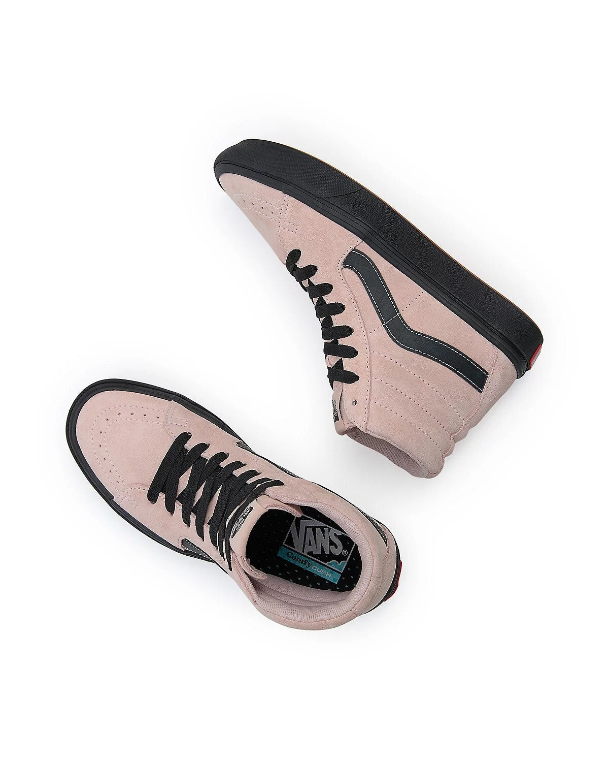 Vans Unisex Comfycush Sk8 Hi Trainers / Dusty Pink / RRP £95