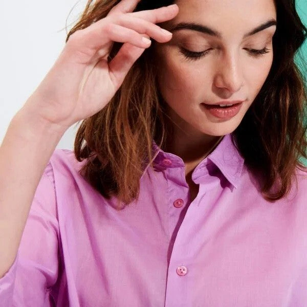 Vilebrequin Light Cotton Shirt / Unisex Caracal / Light Pink / RRP £165