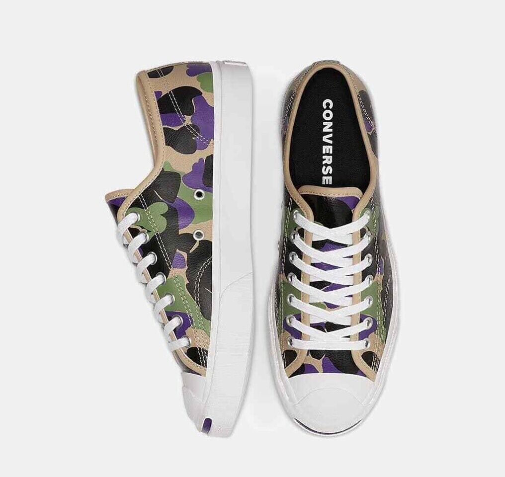 Converse Unisex Jack Purcell Archive Leather Low Trainers / BNIB / RRP £65
