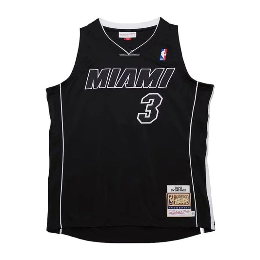 Mitchell & Ness Miami Heat 2011 Dwayne Wade Basketball Jersey / Black / RRP £260