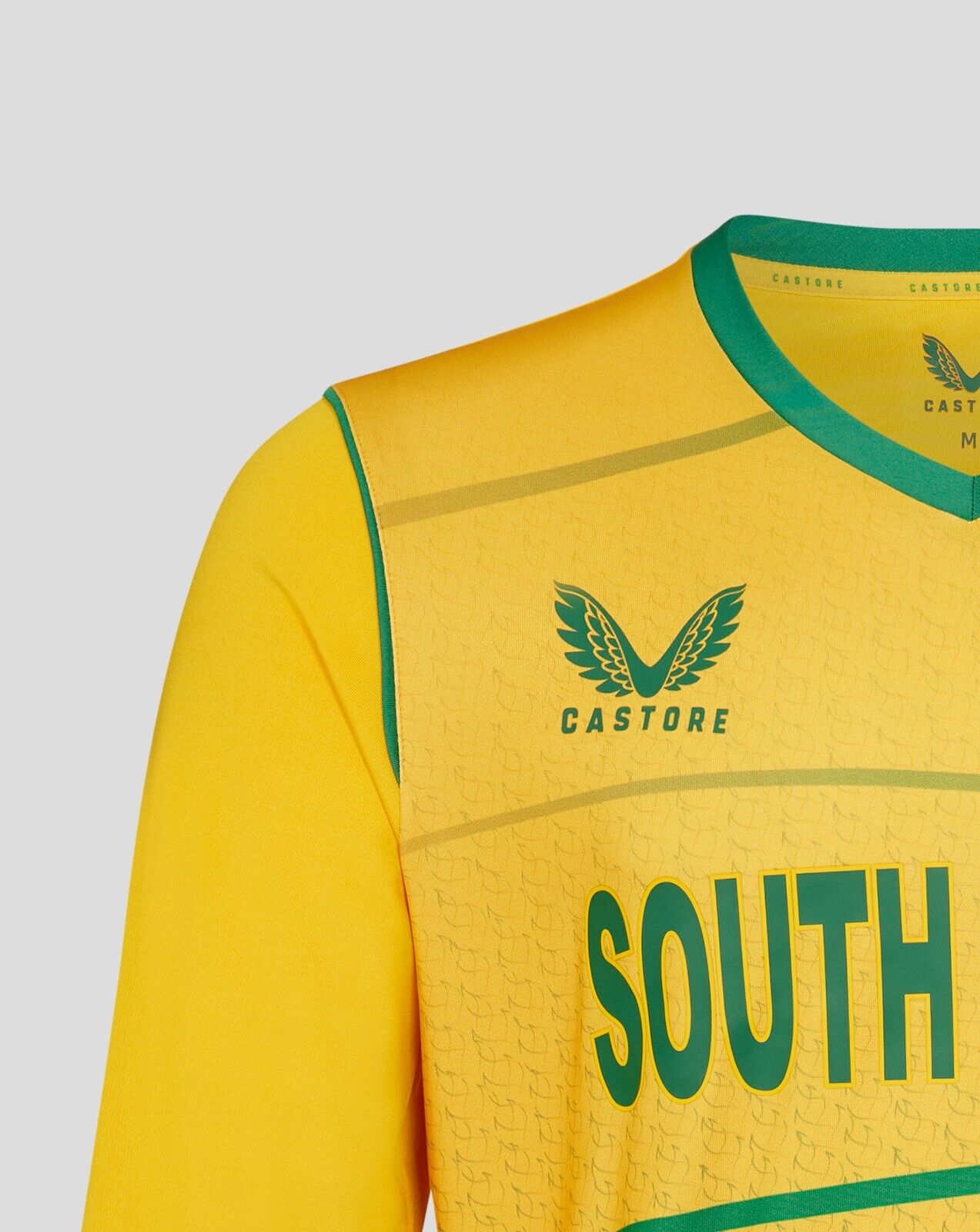 Castore Mens Cricket South Africa  Pullover  T20 / BNWT / Yellow / RRP £65