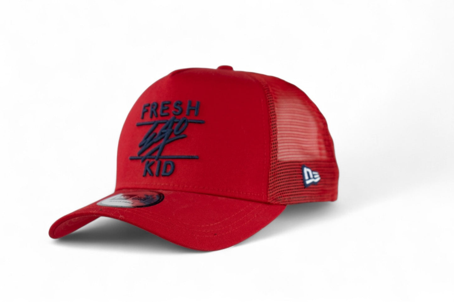 Fresh Ego Kid Script Trucker Cap / Red Black / RRP £35