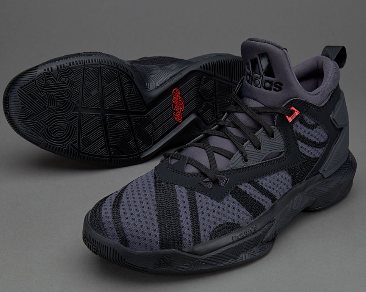 Adidas Men's D Lillard 2 Core Black Basketball Trainers / BNIB / RRP £80