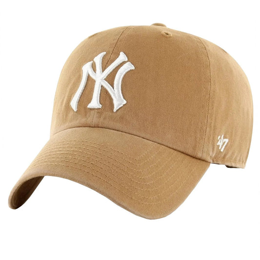 47 Brand New York Yankees Clean Up Relaxed Cap / Camel Brown / RRP £28