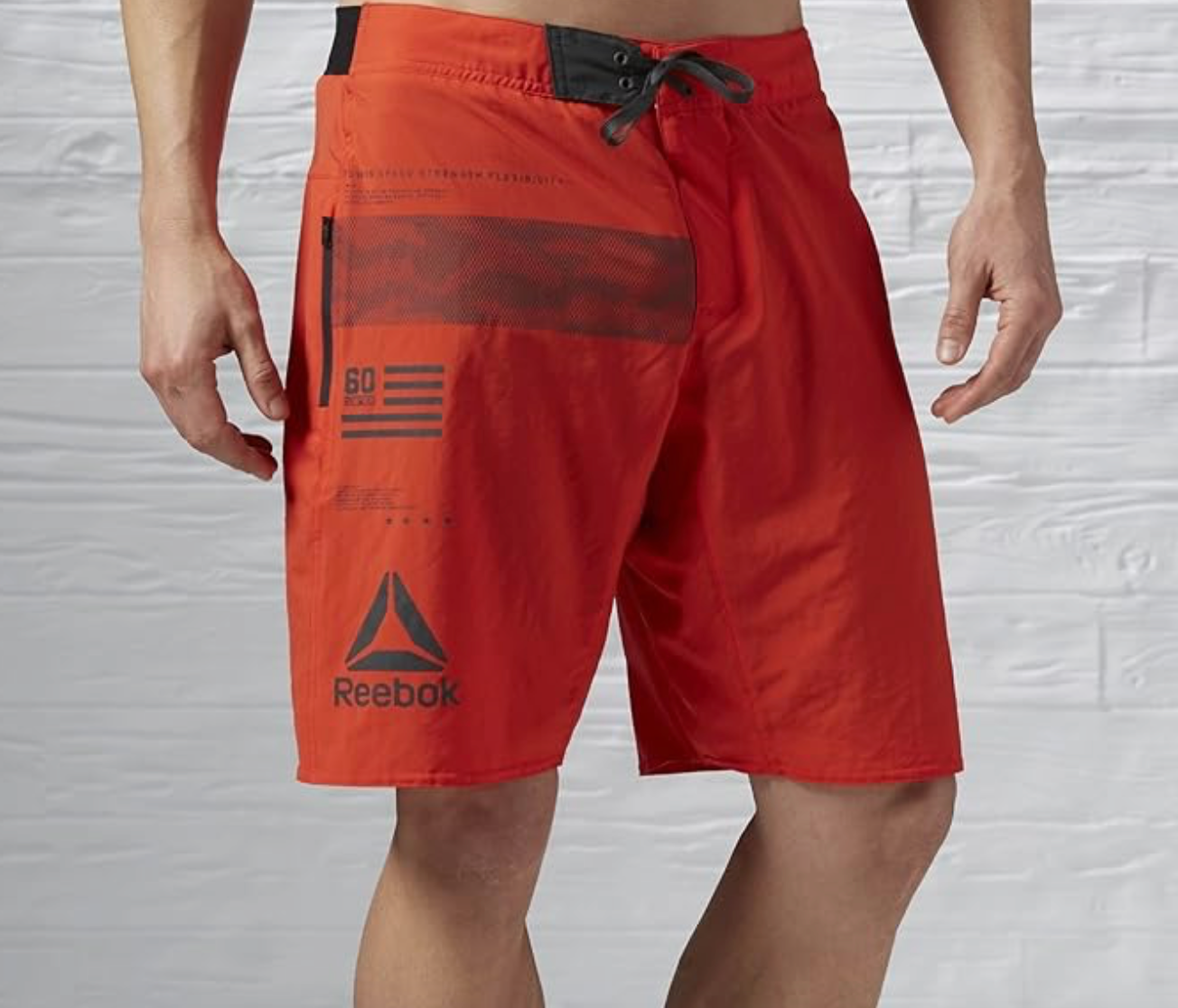 Reebok Mens One Series Power Nasty 2-in-1 Shorts / BNWT / Red / RRP £45