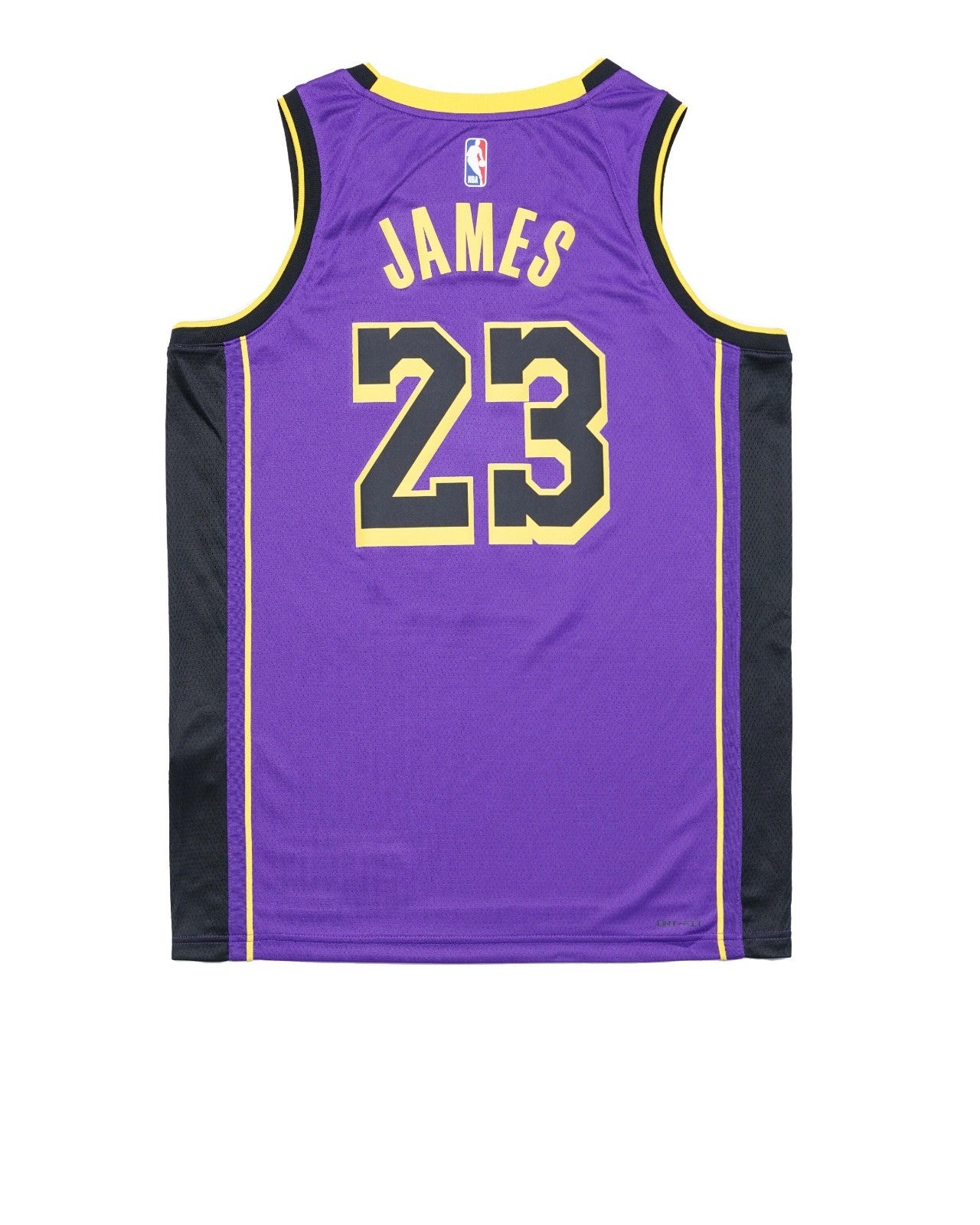 Nike LA Lakers Basketball Jersey / Purple / Lebron James / RRP £95
