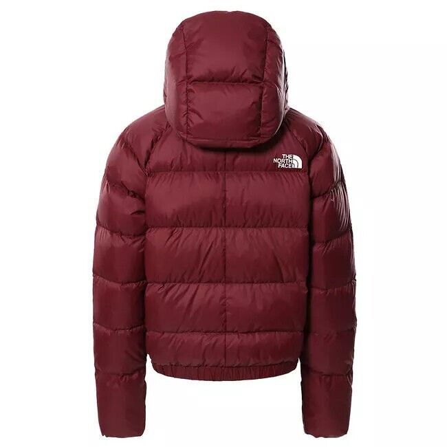 The North Face Womens Hyalite Down Hooded Puffer / Red / RRP £235