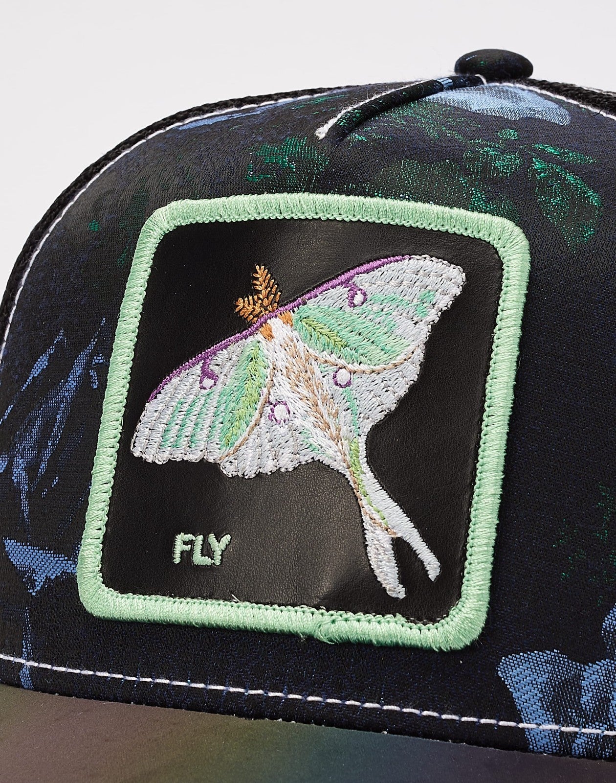 Goorin Bros Adult Moon Songs Dragonfly Trucker / Black / RRP £40