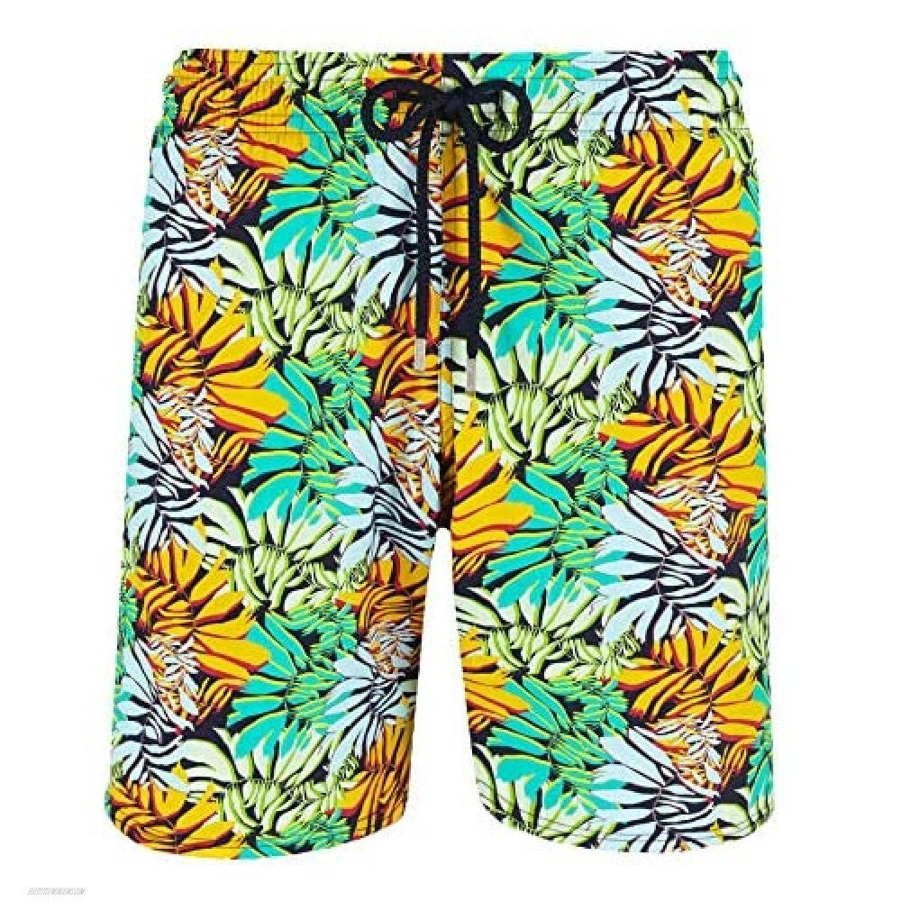 Vilebrequin Swim Shorts / Mens / Moorise / Green Orange / RRP £220