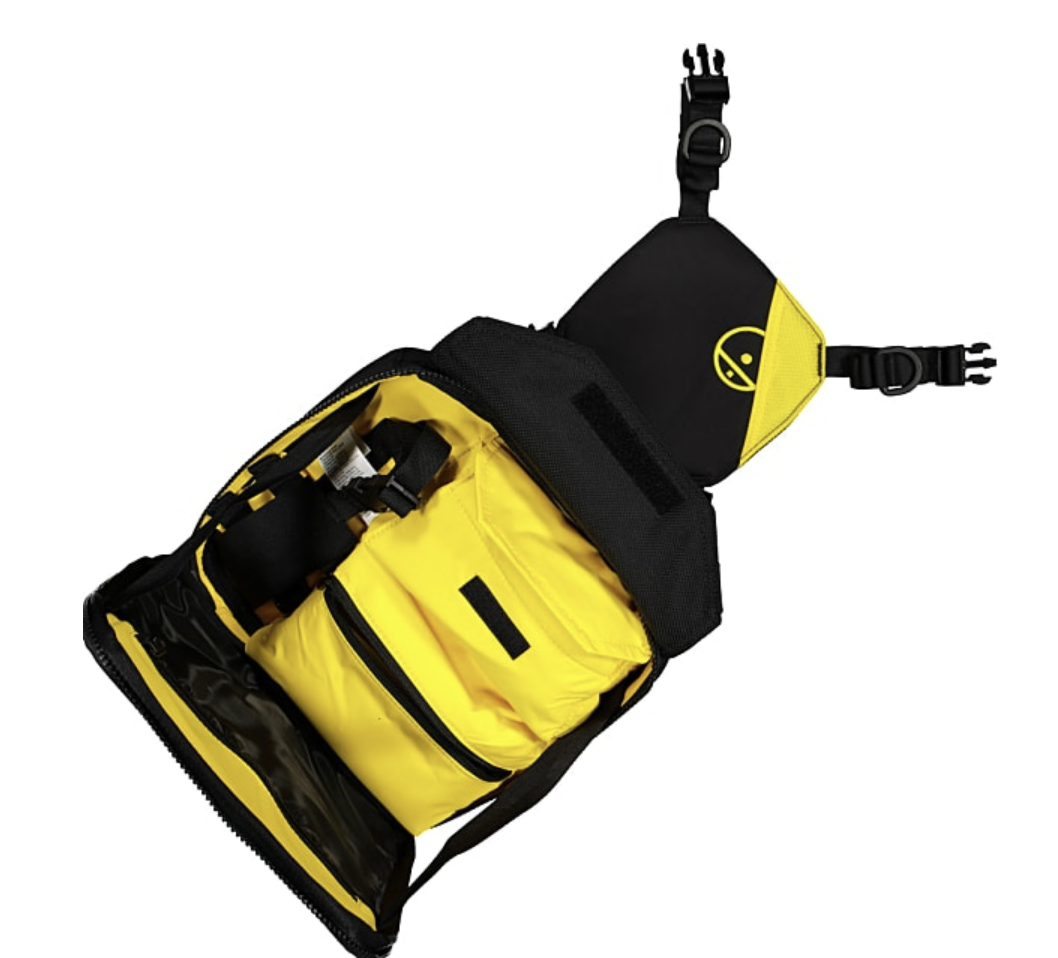 The North Face Steep Tech Chest Bag / Black Yellow / RRP £90