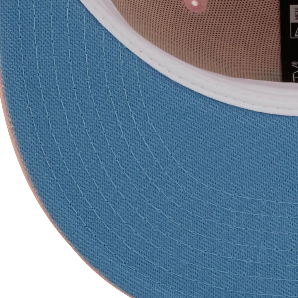 New Era NY New York Yankees 59Fifty Fitted Cap / Pink Sky Blue / RRP £40